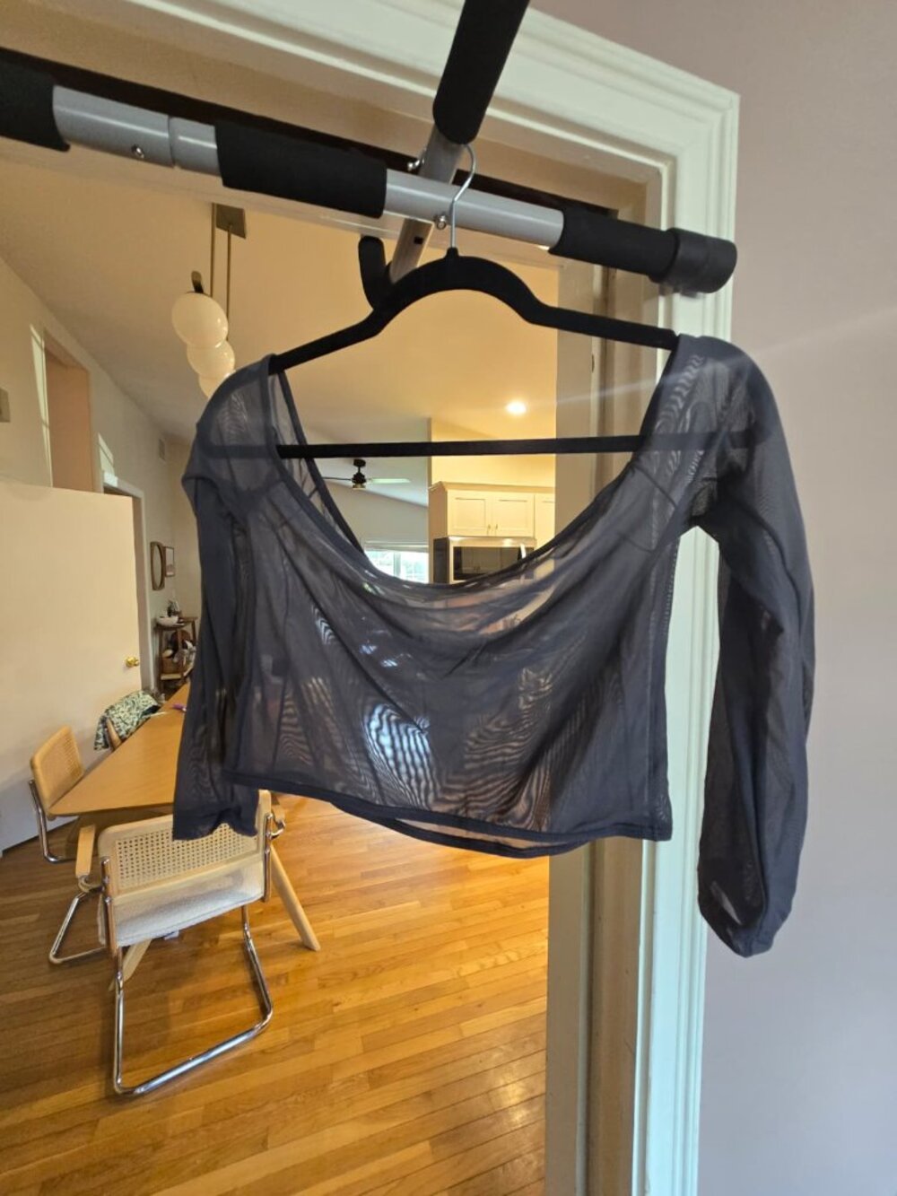 Jule Meshie Crop Top - Picture 2 of 2